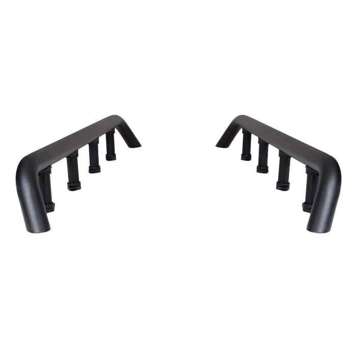 Go Rhino SRM500 Dual Rail Kit (For 55in. Long Rack) - Tex. Blk (Rails ONLY - Req. Platform)