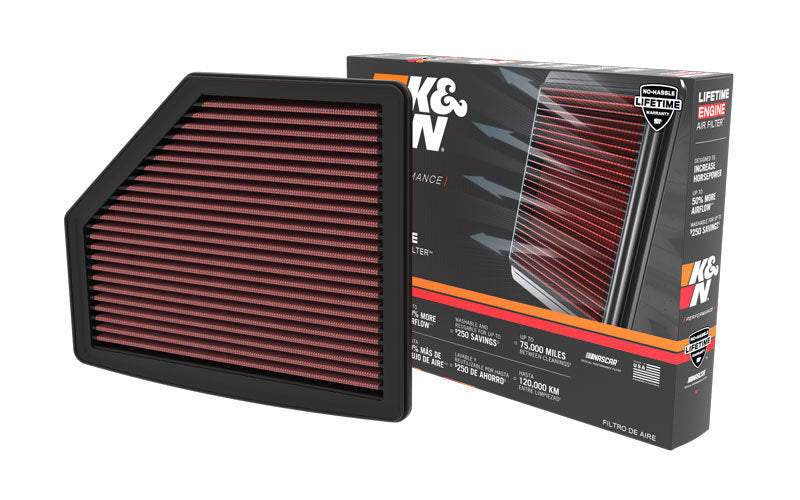 K&N 21-22 Acura TLX V6 3.0L Replacement Air Filter