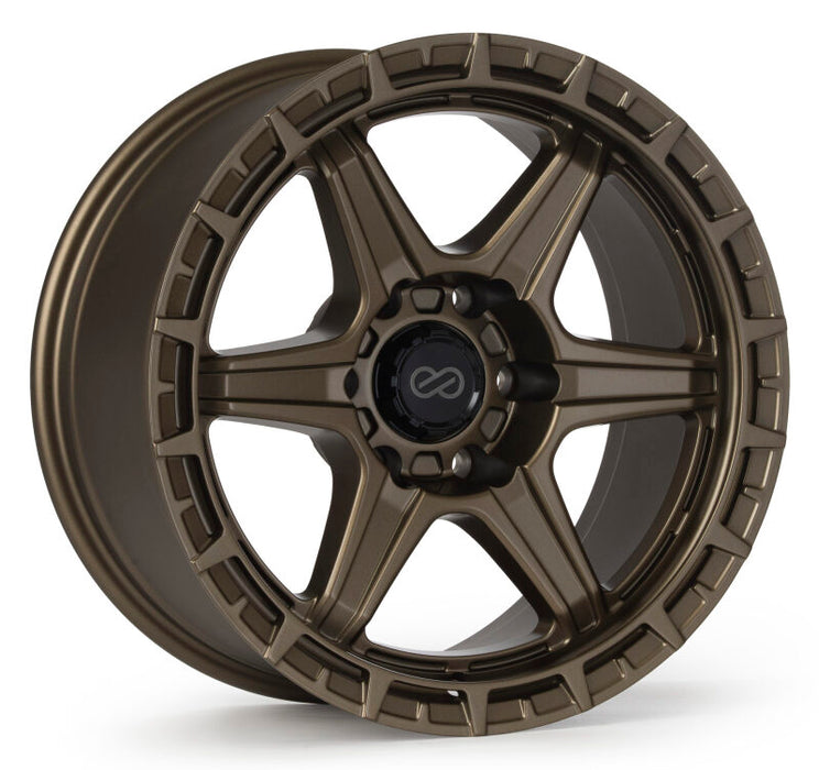 Enkei Trail-Finder 18x9 / 6x139.7 BP / ET-12 / 106.1mm Bore - Matte Bronze Wheel