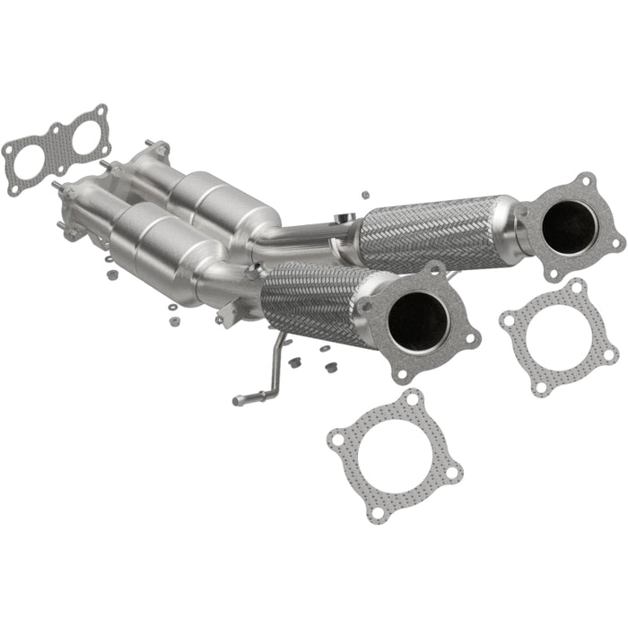 MagnaFlow Direct Fit Catalytic Converter 2008-2012 LR2 3.2 L Underbody