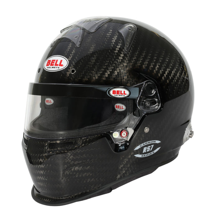 Bell Helmet Rs7 Carbon Duckbill (Hans) 57(7 1/8) Fia8859-2024/Sa2025