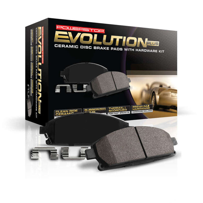 Power Stop 21-26 Volkswagen Atlas Cross Sport Rear Z17 Evo Ceramic Pad w/Hardware
