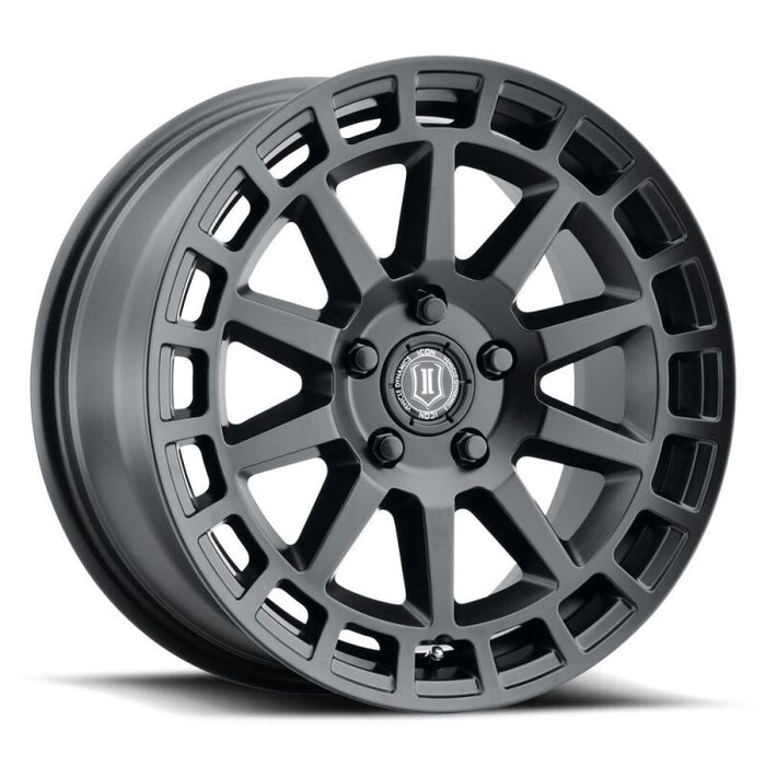 ICON Journey 17x8 / 5x100 / 38 mm / 6in BS Satin Black Wheel