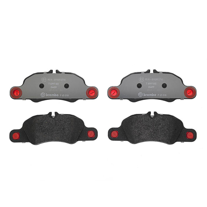 Brembo 17-19 Porsche 718 Boxster/718 Cayman/13-16 Boxster Front Premium Low-Met OE Equivalent Pad