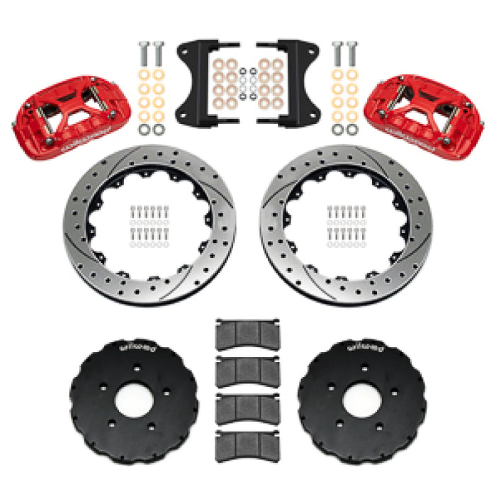 Wilwood 14-19 Chevrolet Corvette C7 Forged XRS6R Front BBK - 13.06 Rotor SRP - Red
