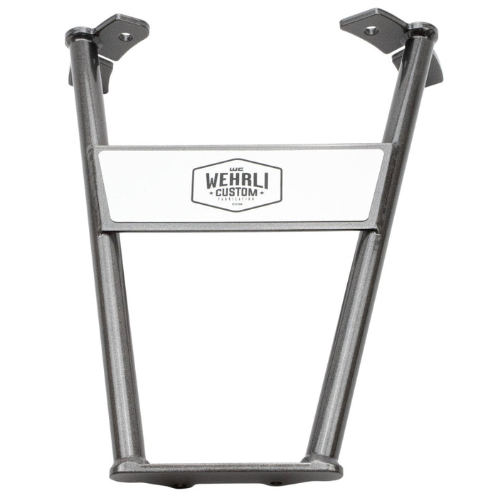 Wehrli 07.5-10 GM Duramax LMM Transfer Case Brace - Gun Metal