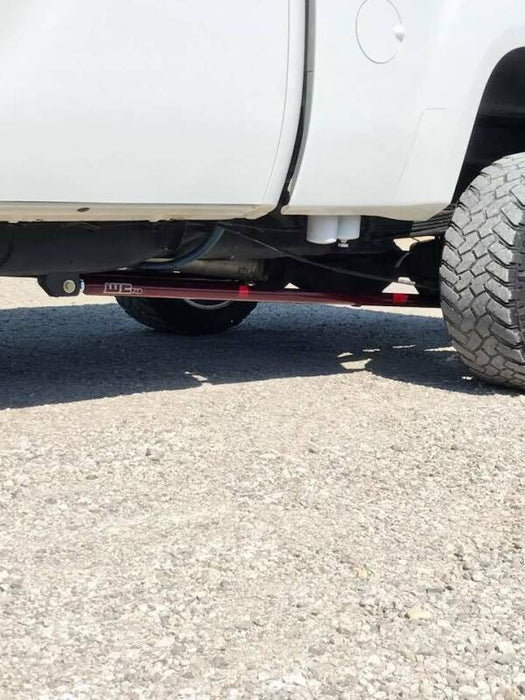 Wehrli 11-19 Chevy & GMC Duramax RCLB/CCSB/ECSB 60in. Traction Bar Kit - Bengal Silver