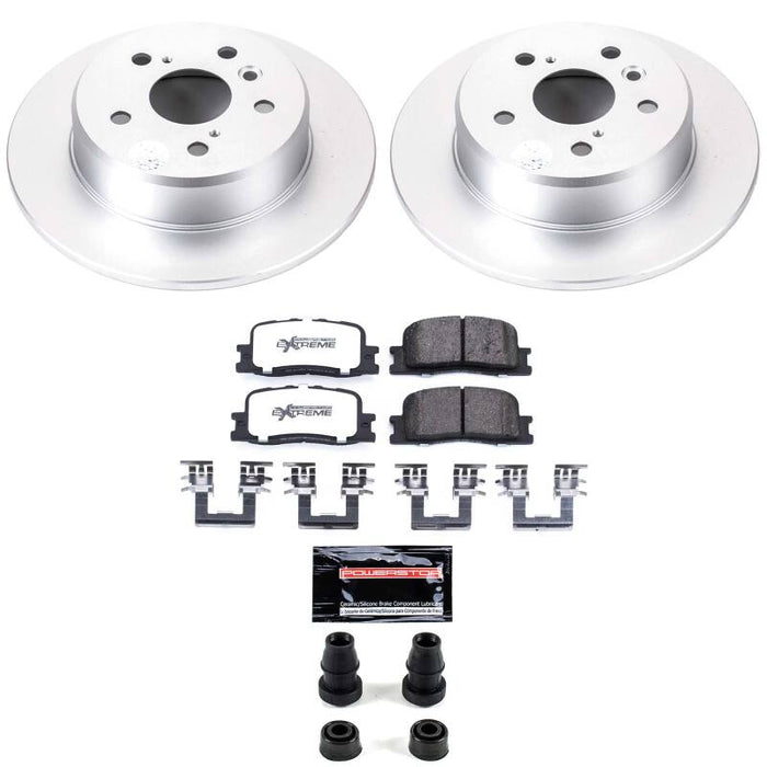 Power Stop 01-03 Toyota Highlander Rear Z36 Coated Truck & Tow Brake Kit