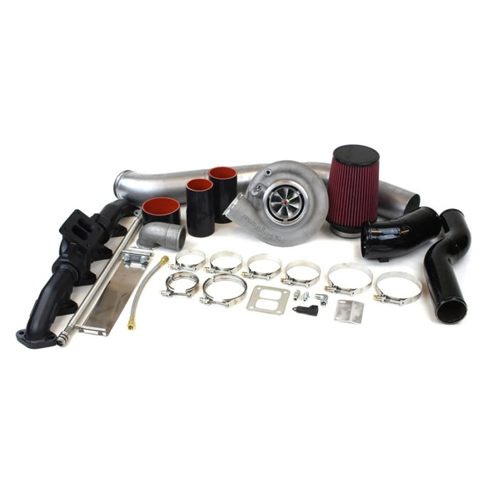 Industrial Injection 03-07 Dodge 5.9L S300 SX-E 64/74 w/.91 A/R Single Turbo Kit