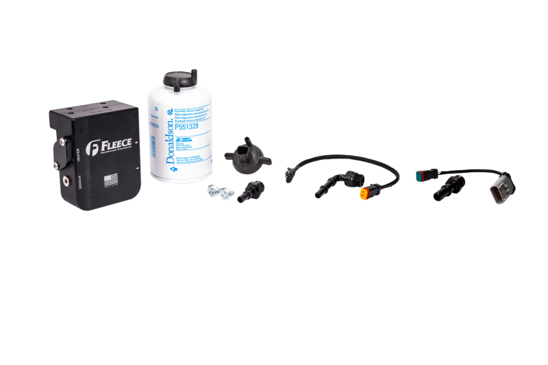 Fleece Performance 13-24 Dodge 2500/3500 Cummins 6.7L Under Bed Fuel Filter Assembly