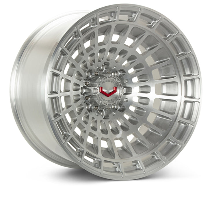 Vossen LCX-04 24x14 - 6x139.7 - ET44 - Mega Deep - 78.1 - Brushed Gloss Clear Wheel