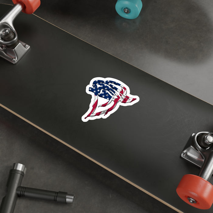 Outlaw Patriotic Drip Die-Cut Sticker