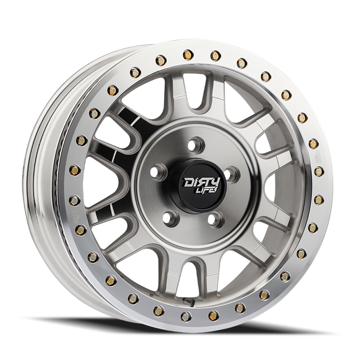 Dirty Life 9309R Canyon Pro 15x7 4x137 13mm Offset/106.25mm Hub Machined - Beadlock