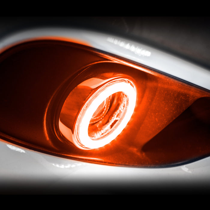 Oracle 07-14 Chevrolet Tahoe Surface Mount LED Fog Light Halo Kit - Amber