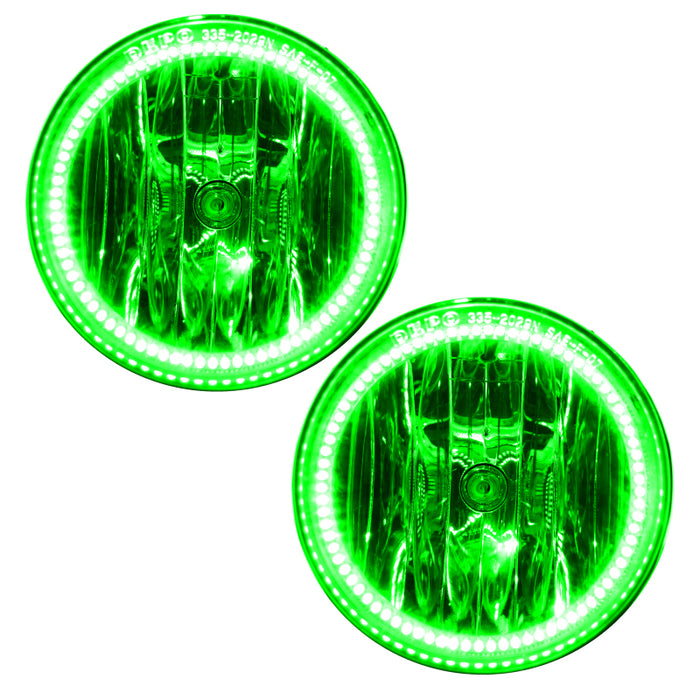 Oracle 08-16 Toyota Sequoia LED Fog Light Halo Kit - Green