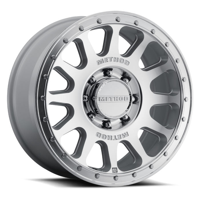 Method MR709 HD Bead Grip 20x 9in / ET12 / 8x6.5 BP / 121.3mm Bore - Machined Wheel