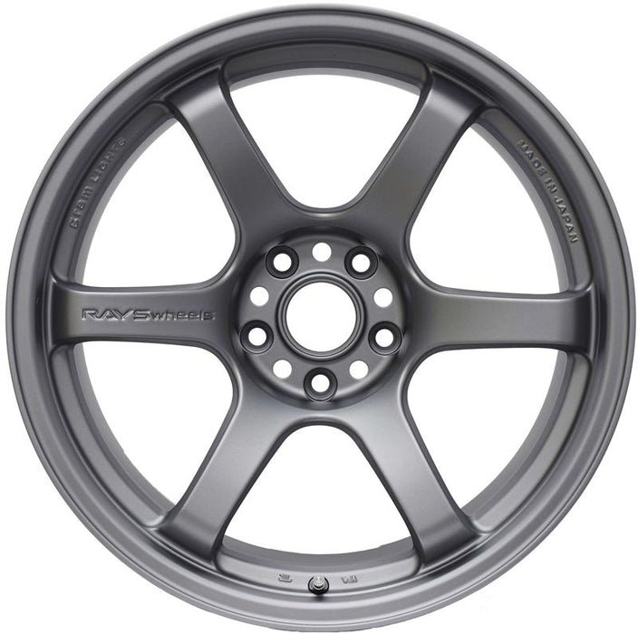 Gram Lights 57DR 15x8.0 +28 4x100 Gun Blue Wheel