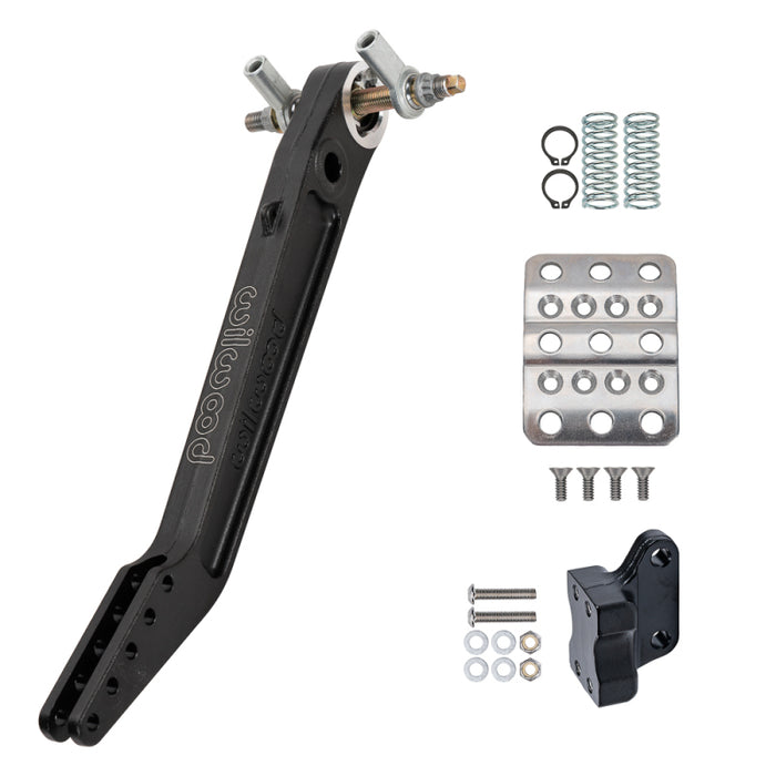 Wilwood kit pedal replacement dual brake reverse MT adjustable ratio 5.5-6.25:1 trunnion