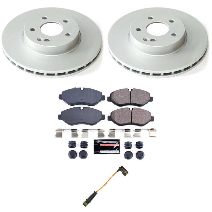 Power Stop 16-23 Mercedes-Benz Metris Front Z23 Coated Brake Kit