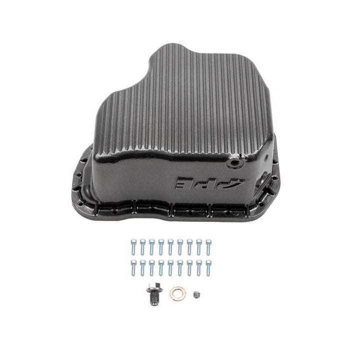 Wehrli 01-10 GM Duramax WCFab X PPE High Capacity Aluminum Oil Pan - Sparkle Copper