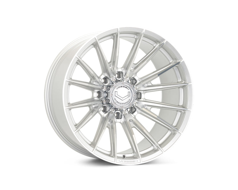Vossen HFX-2 24x12 - 8x165.1 - ET44 - Ultra Deep Face - 125.1 - Silver Polished Wheel