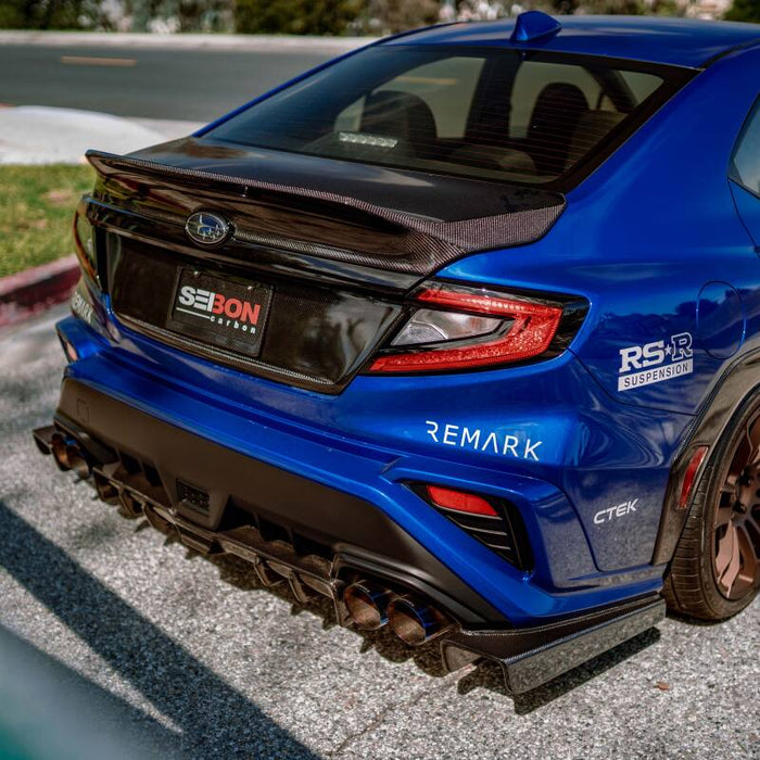 Seibon 2022 Subaru WRX C-style Carbon Fiber Trunk Lid