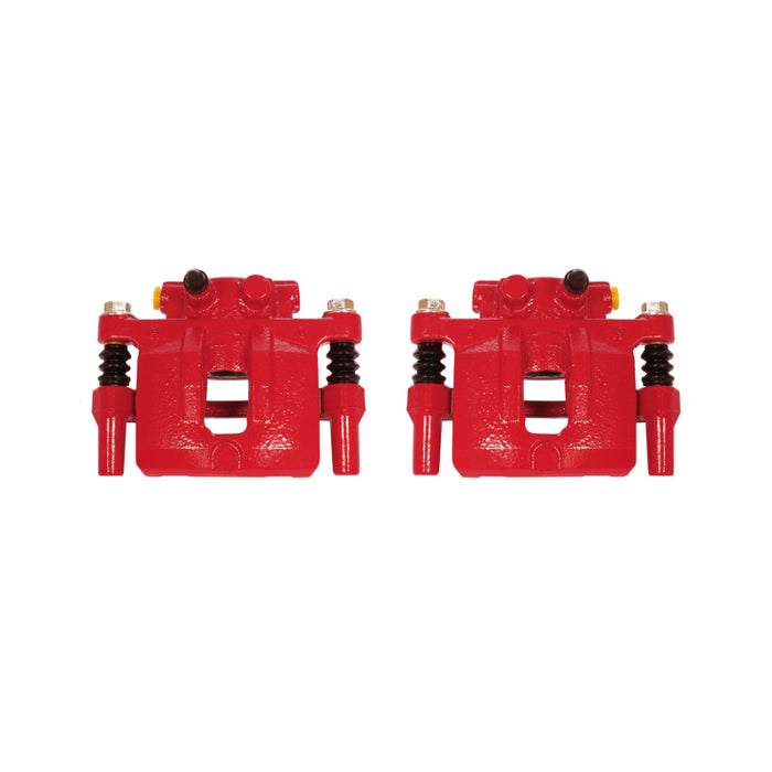 Power Stop 11-14 Chrysler 200 Rear Red Calipers w/Brackets - Pair