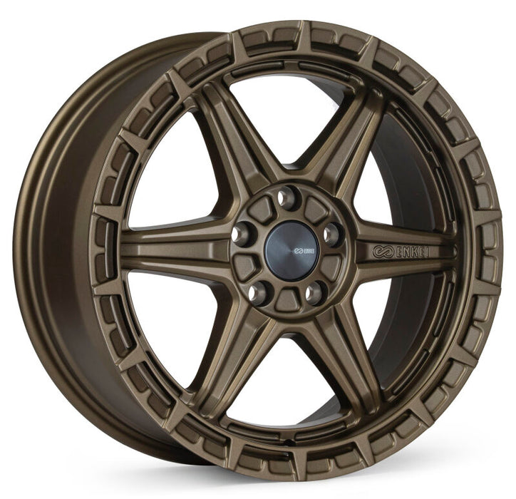 Enkei Trail-Finder OVL 17x7.5 / 5x100 BP / ET35 / 72.6mm Bore - Matte Bronze Wheel