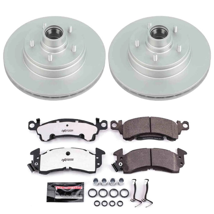 Power Stop 91-96 Buick Roadmaster Front Z26 Coated Brake Kit