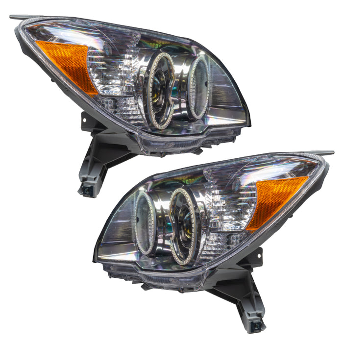 Oracle Lighting 06-09 Toyota 4-Runner Sport Pre-Assembled LED Halo Headlights -Red