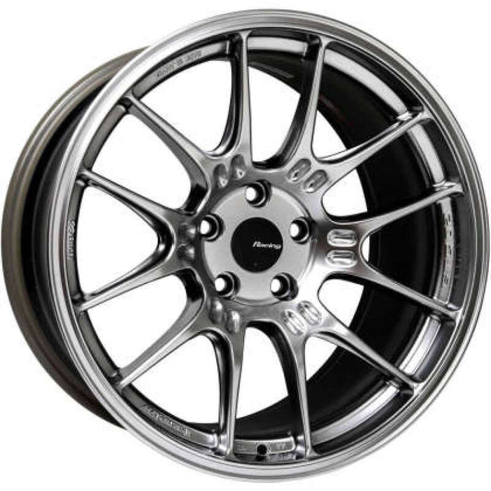 Enkei GTC02 17x8.5 4x100 43mm Offset 66.5mm Bore Hyper Silver Wheel ** SPECIAL ORDER**