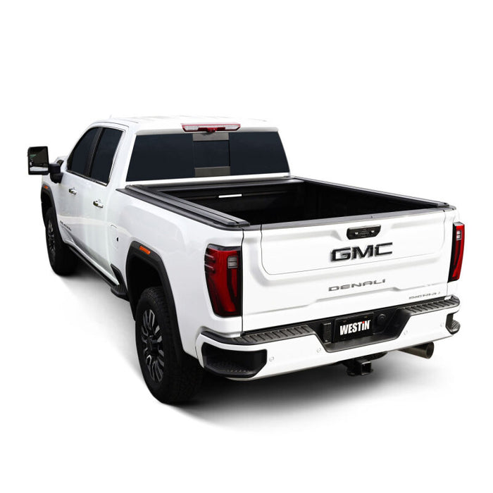 Westin 20-26 GM Silverado/Sierra 2500/3500 6.5ft Bed Electric Retractable Tonneau Cover - Black