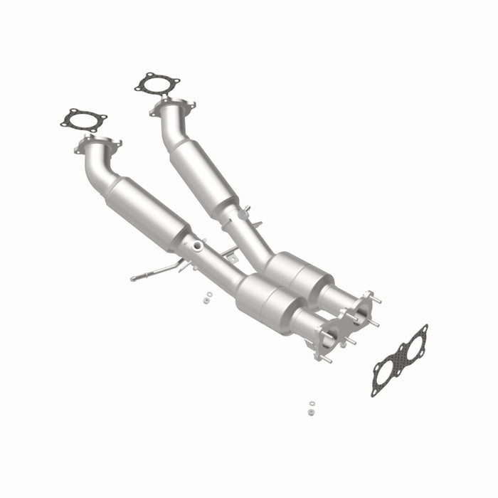 MagnaFlow Direct Fit Catalytic Converter 2008-2012 LR2 3.2 L Underbody