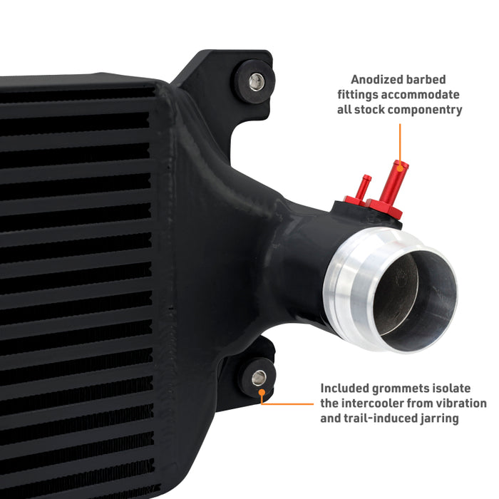 Mishimoto 24+ Tacoma Performance Intercooler Kit - BK Cooler - BK Pipes