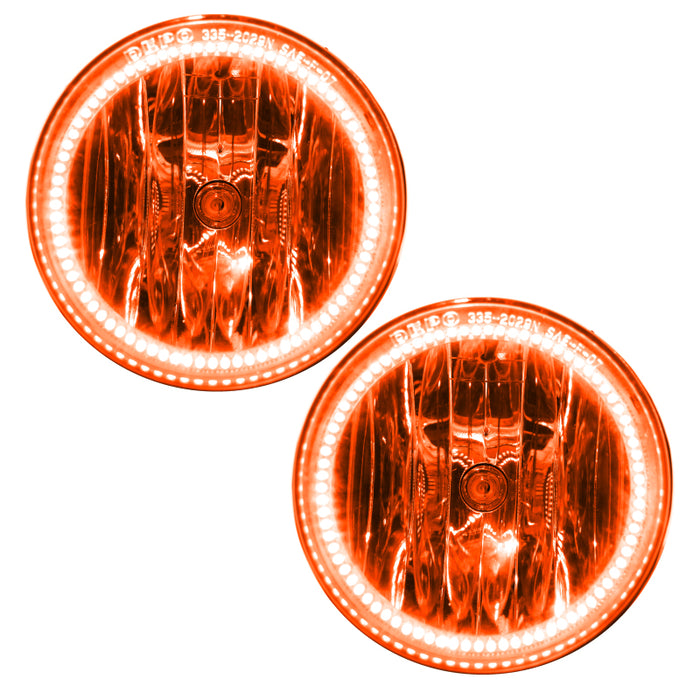 Oracle 14-15 Chevrolet Silverado 2500/3500 LED Fog Light Halo Kit - Amber