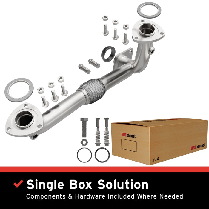 BRE Exhaust 02-03 XL-7 2.7L Front Pipe Kit
