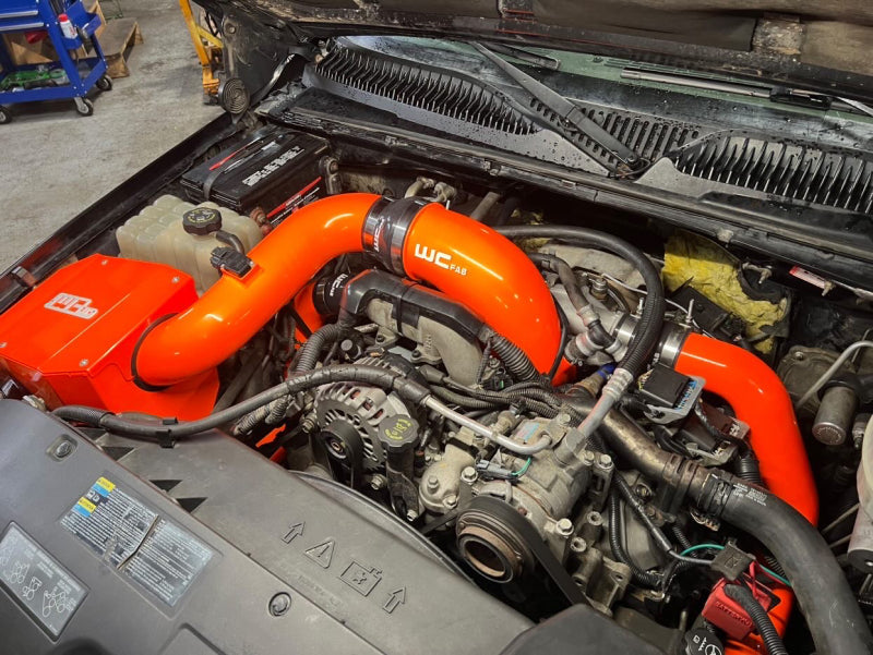 Wehrli 04.5-05 Duramax LLY 4in Stage 2 Intake Kit - Bengal Silver