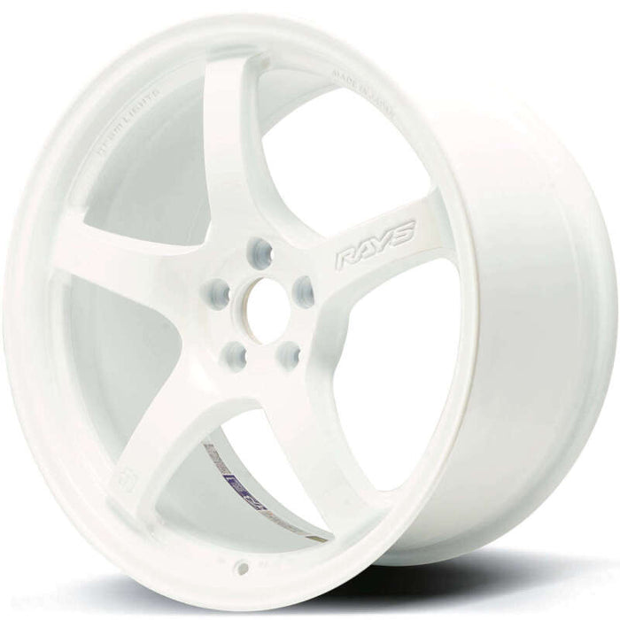 Gram Lights 57CR 18x9.5 +22 5x114.3 Ceramic Pearl