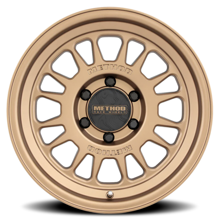 Method MR318 18x9 0mm Offset 6x5.5 106.25 Centerbore Mothod Bronze