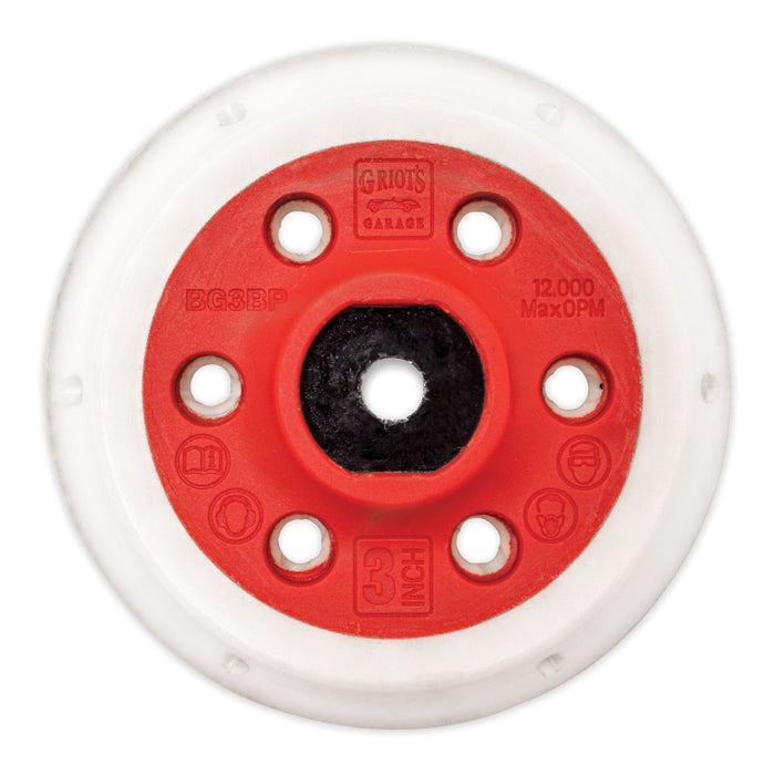 Griots Garage BOSS 3in Backing Plate (Single)