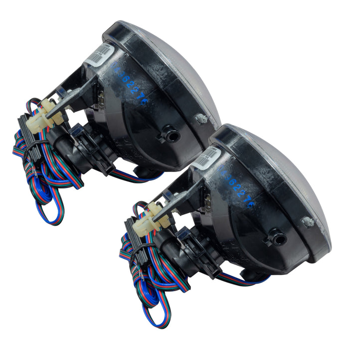Oracle Lighting 07-13 Toyota Tundra Pre-Assembled LED Halo Fog Lights -Red