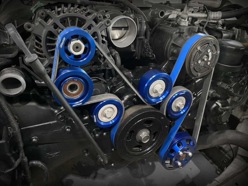GReddy 2022+ Toyota GR86 (ZN8)/Subaru BRZ (ZD8) Aluminum Pulley Kit