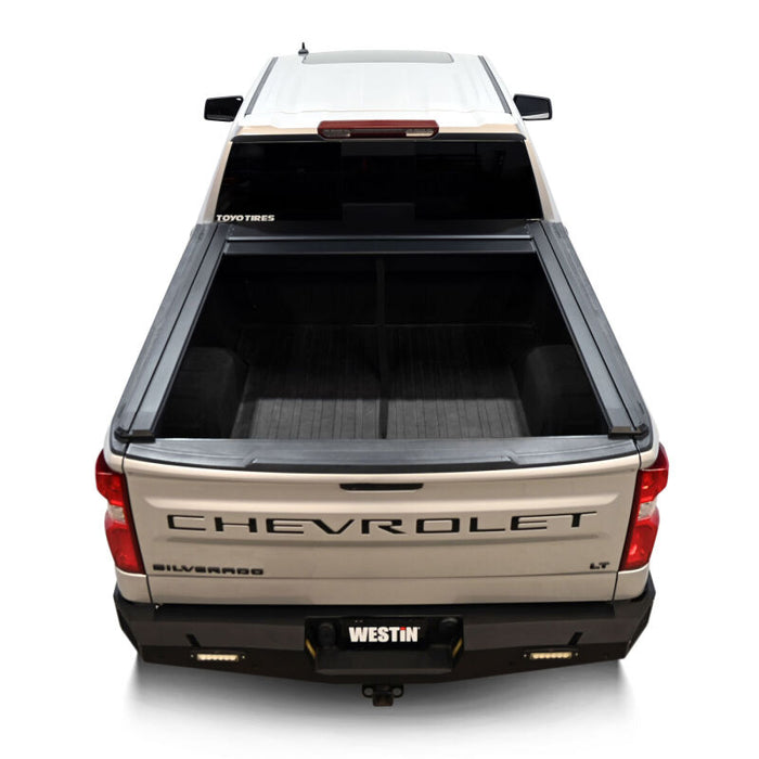 Westin 19-26 GM  Silverado/Sierra 1500 5ft 8in Bed Manual Retractable Tonneau Cover - Black