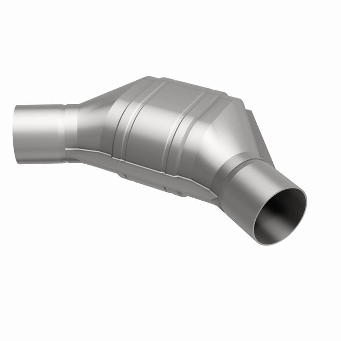 MagnaFlow Universal Catalytic Converter 2.25 Angled In/Out Front CA