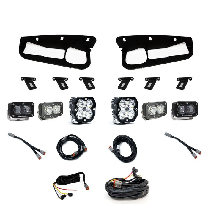 Baja Designs 21-25 Ford Bronco Squadron 2.0 Sport (Spot) / S2 SAE / S2 Sport D/C Steel Bmpr w/UP
