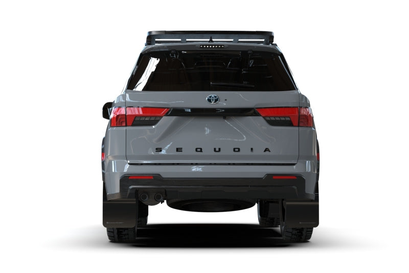 Rally Armor 23-26 Toyota Sequoia Black UR Mud Flap w/ Red Logo