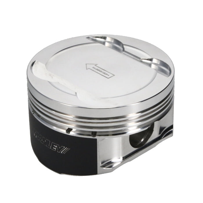 Manley Ford 3.7L Cyclone V6 3.76in Bore 9.5:1 Comp Ratio -5.0cc Dish Platinum Piston - Single