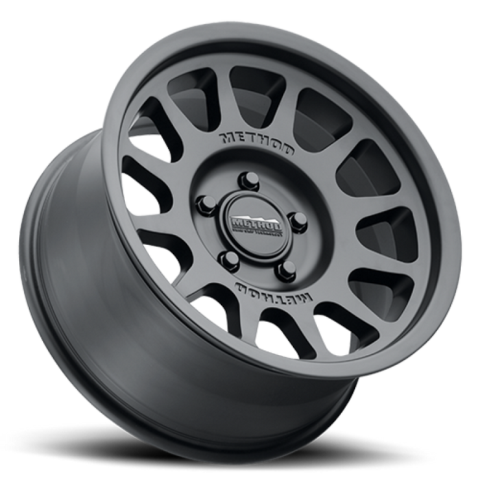 Method MR703 Bead Grip, 16x6 +68mm Offset 5x130 78.1mm CB Matte Black