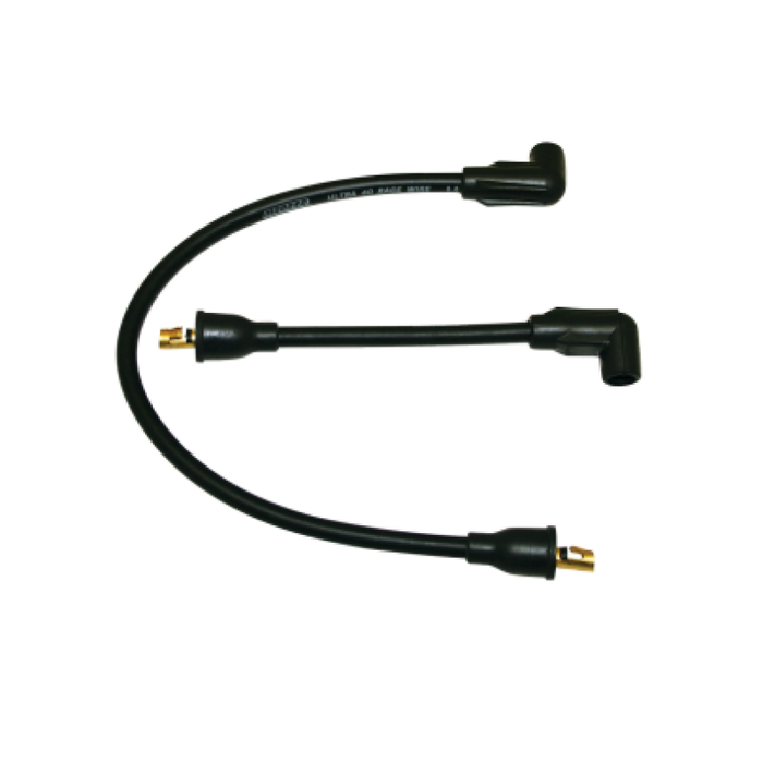 Moroso Harley-Davidson 80-84 FL / 84-99 FXST/FLST / 91-98 FXD Ultra 40 Wire Set - Black
