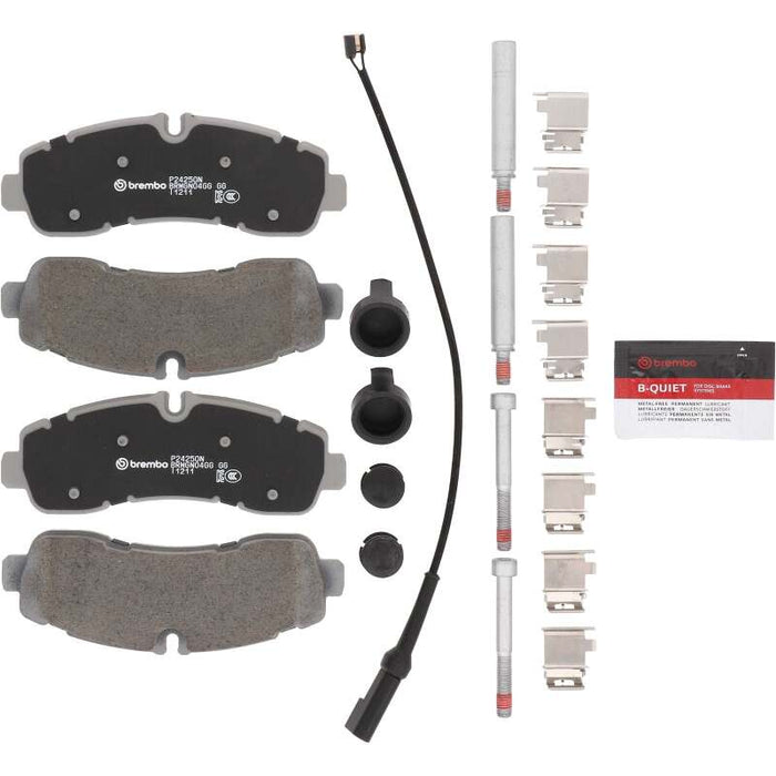 Brembo OE 20-22 Ford Transit-150/Transit-250/Transit-350/Transit-350 HD Ceramic Brake Pad - Rear